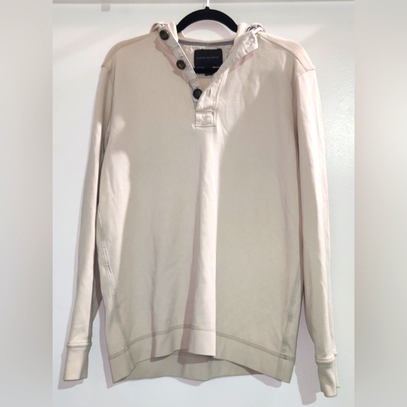 Banana Republic Other - Banana Republic Cream Hoodie Sz M
